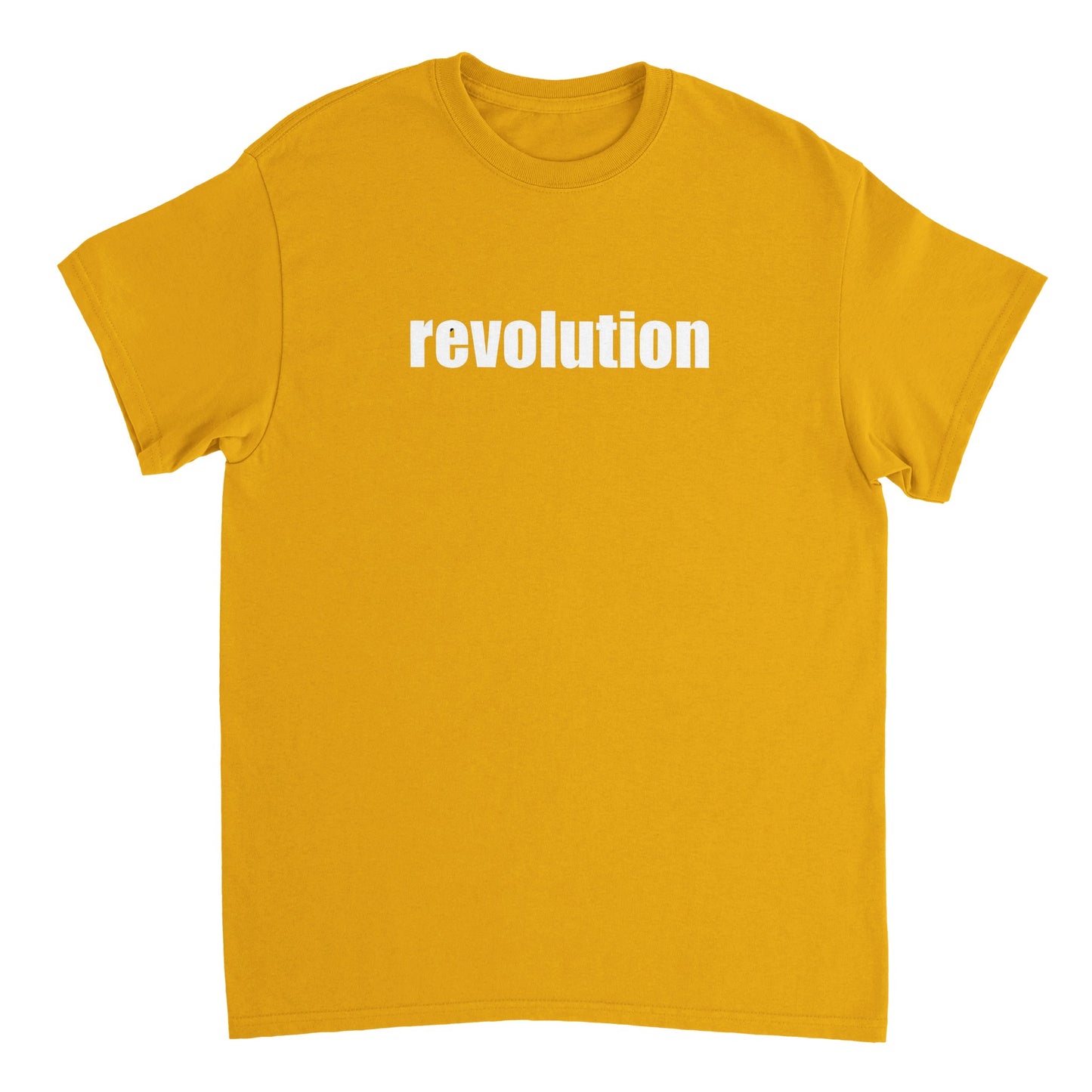 REVOLUTION - Heavyweight Unisex Crewneck T-shirt