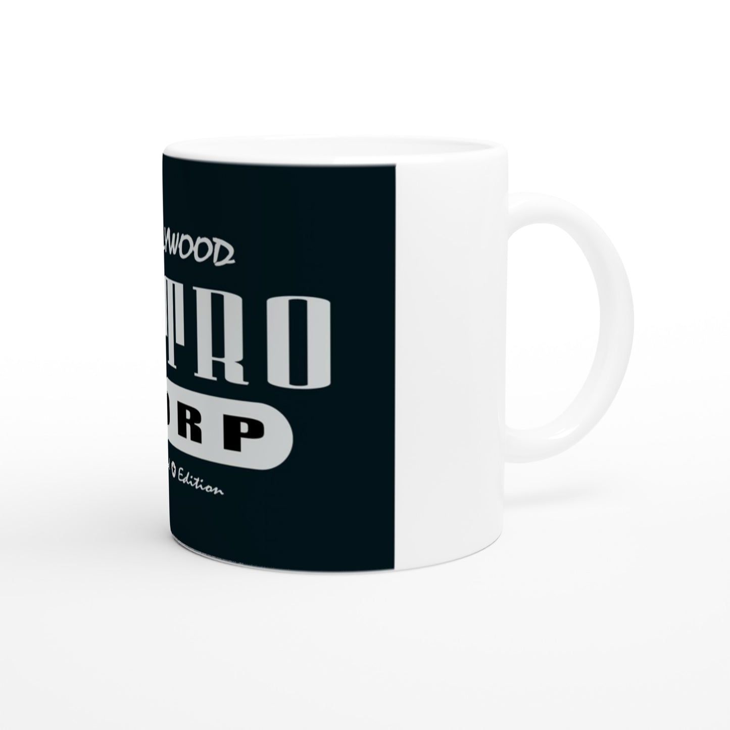 HOLLYWOOD RETRO CORP - White 11oz Ceramic Mug