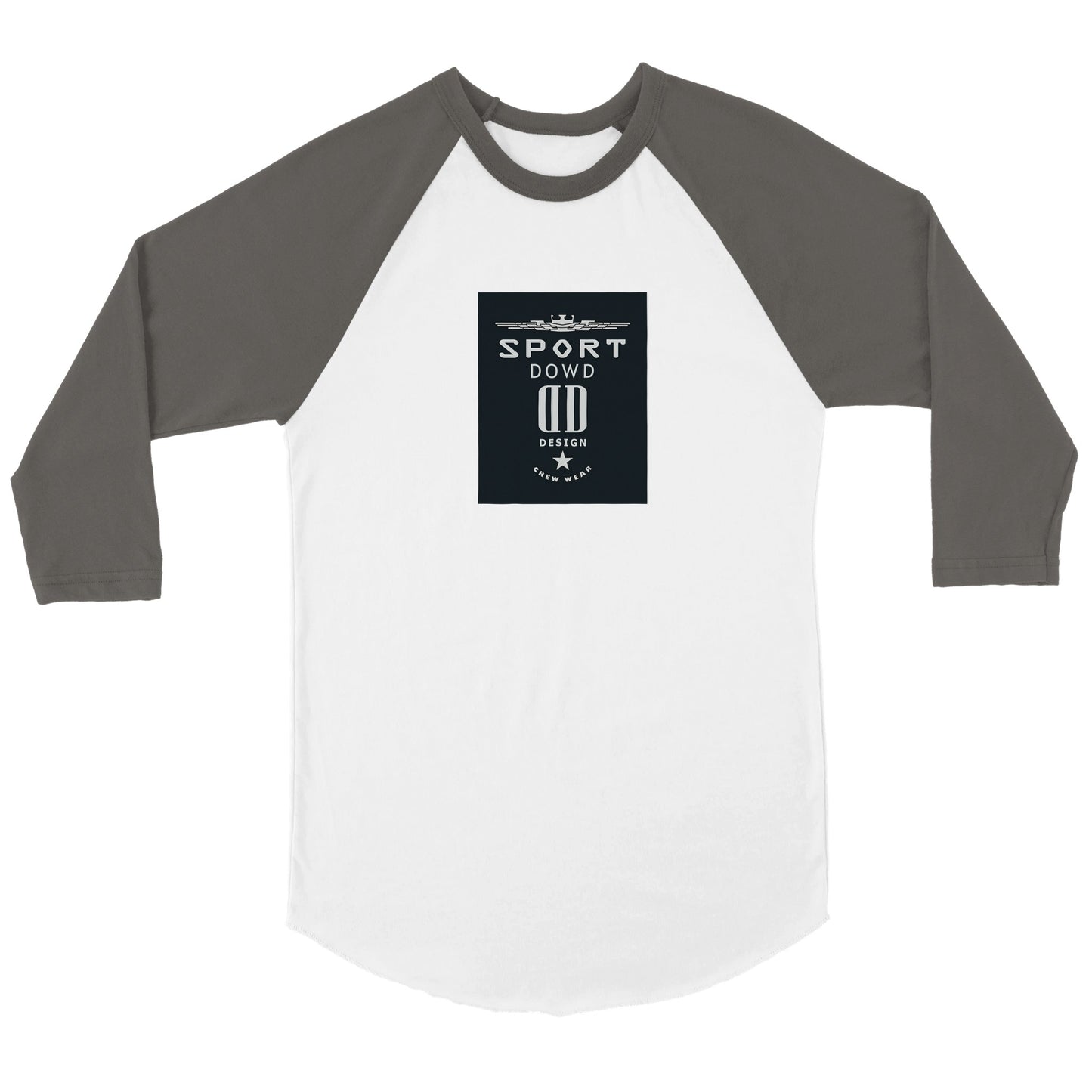 SPORT DOWD DESIGN CREW WEAR - Unisex 3/4 sleeve Raglan T-shirt
