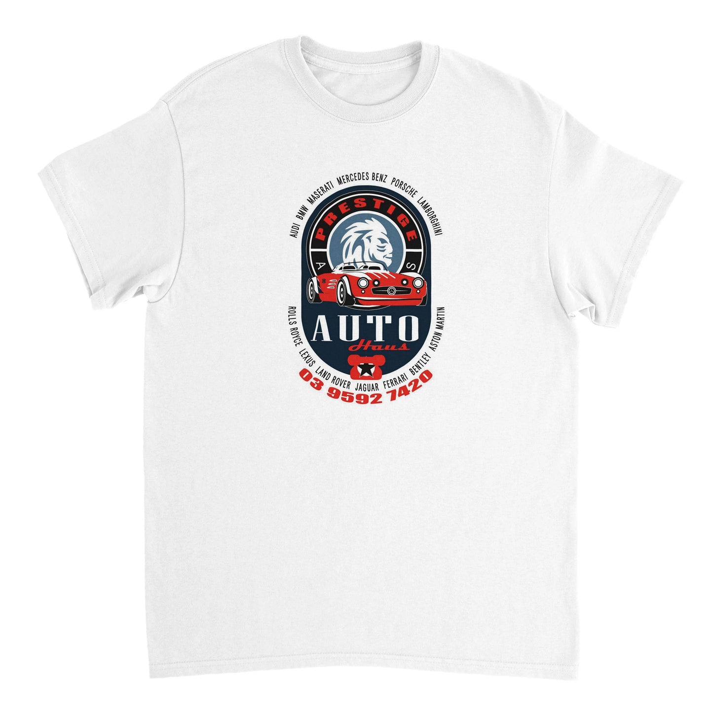 PRESTIGE BRIGHTON - Heavyweight Unisex Crewneck T-shirt