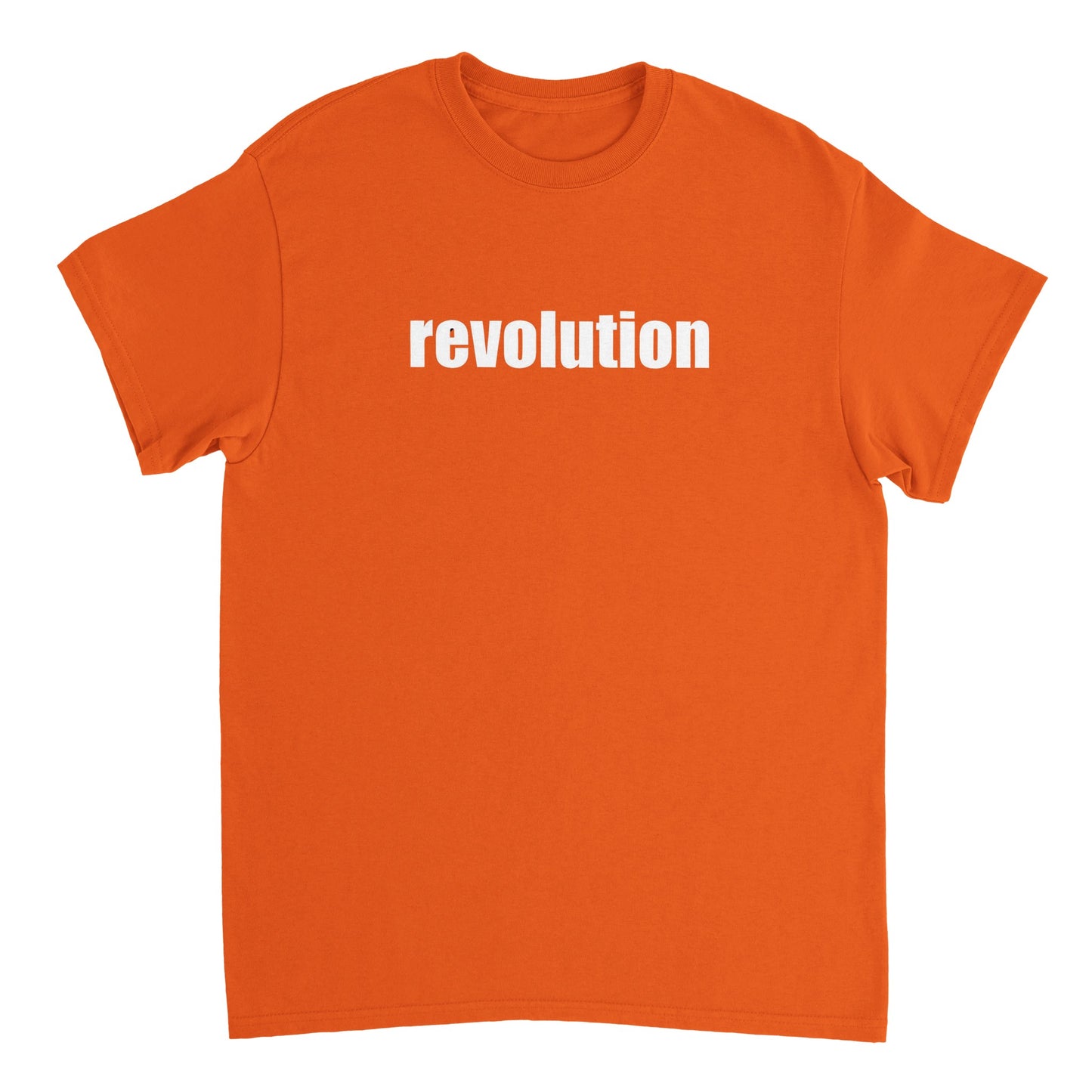REVOLUTION - Heavyweight Unisex Crewneck T-shirt