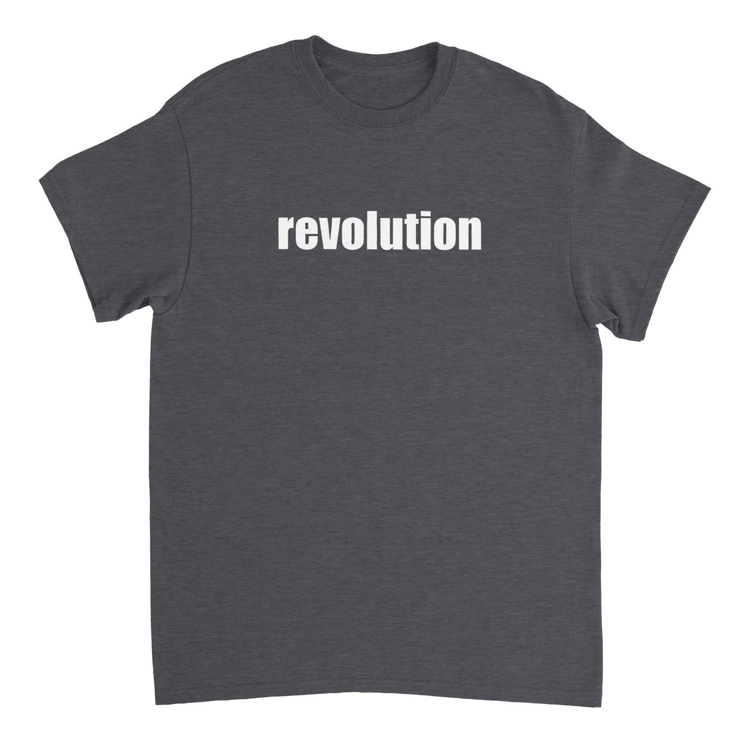 REVOLUTION - Heavyweight Unisex Crewneck T-shirt