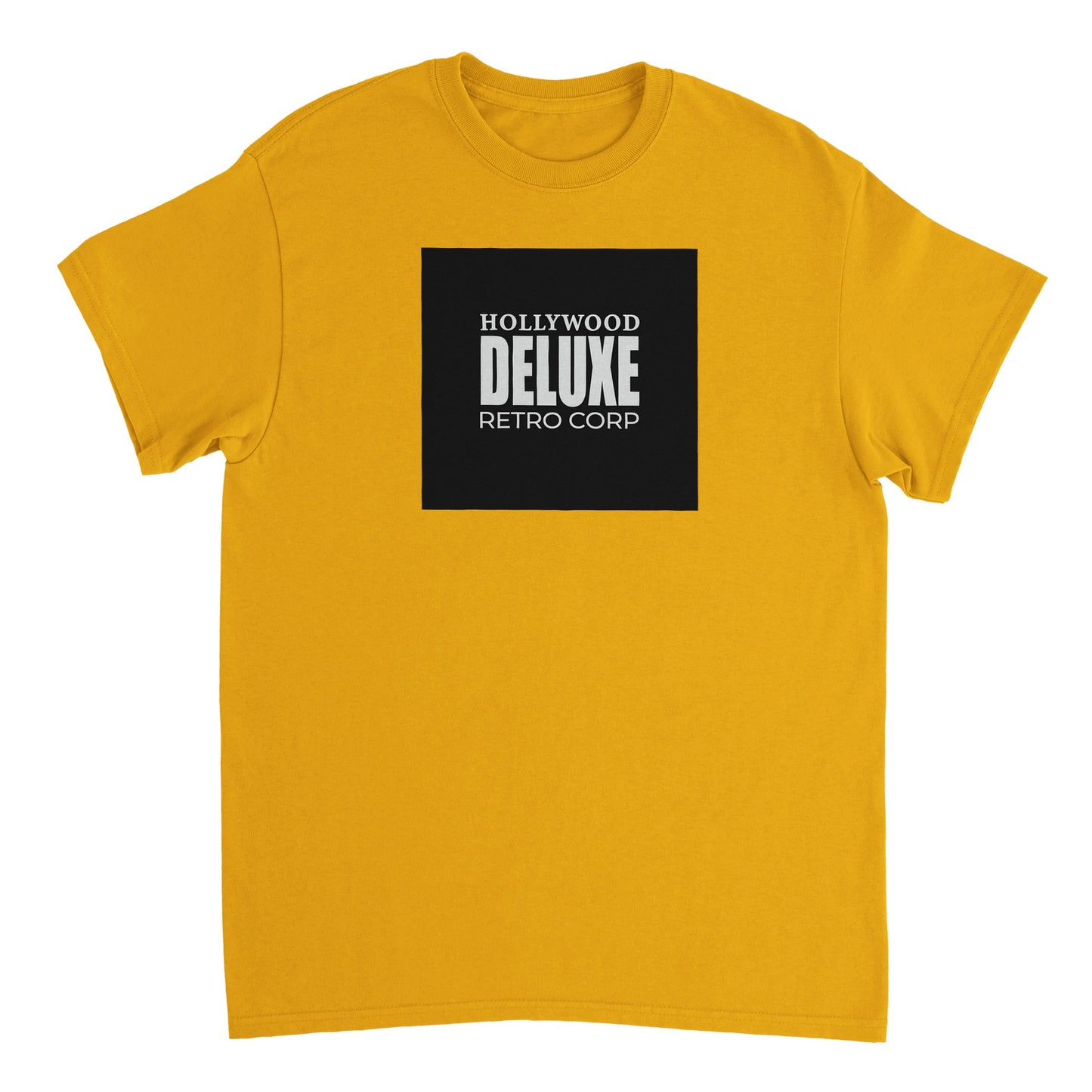 HOLLYWOOD DELUXE RETRO CORP 3.0 - Heavyweight Unisex Crewneck T-shirt