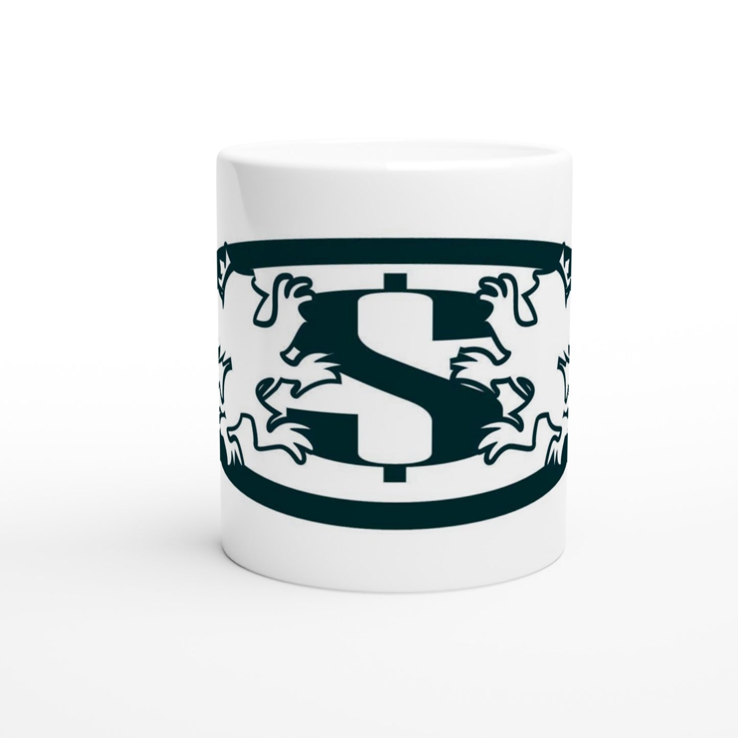 000 000 001 YOUNG MILLIONAIRES CLUB LOGO - White 11oz Ceramic Mug