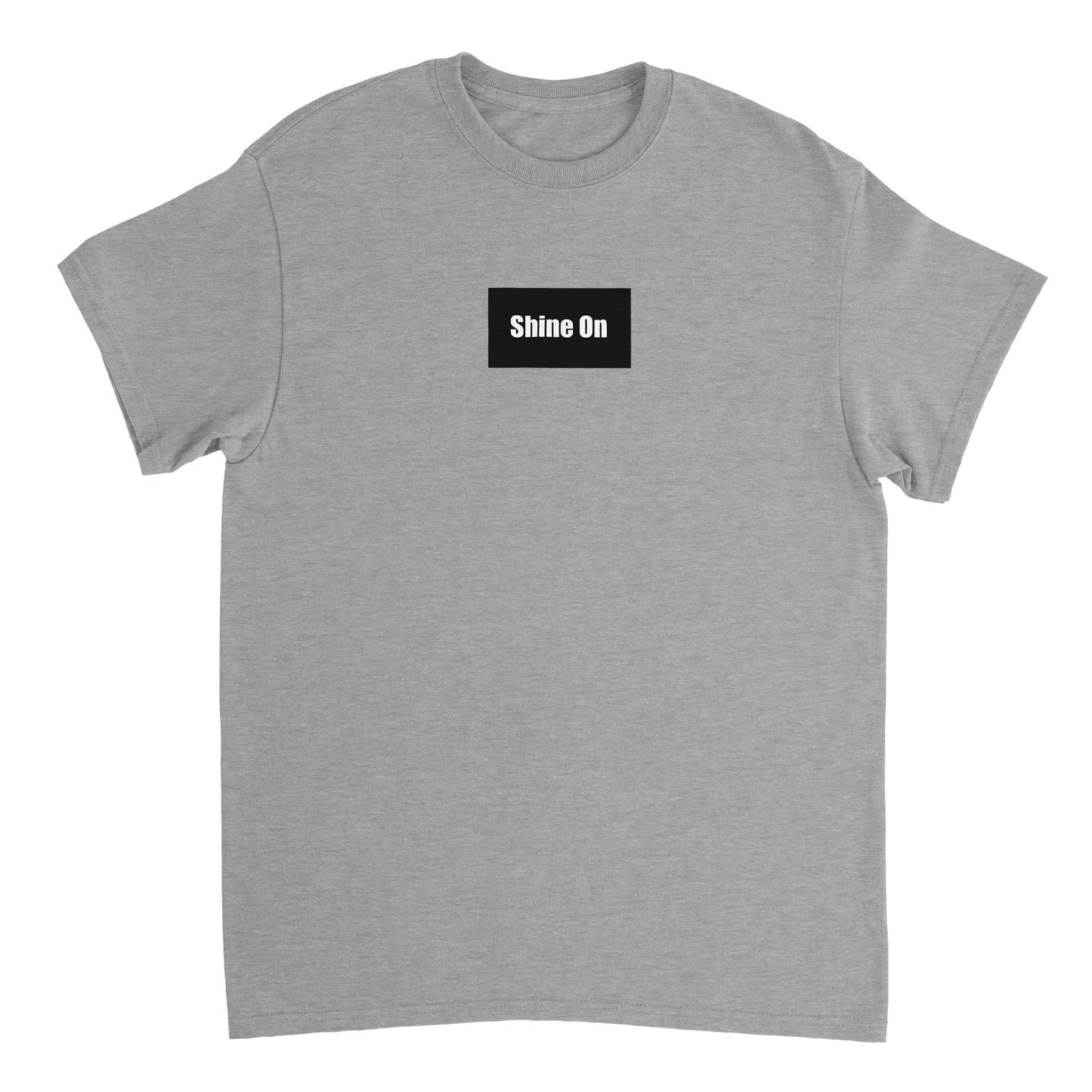 SHINE ON (POSITIVE AFFIRMATION) - Heavyweight Unisex Crewneck T-shirt