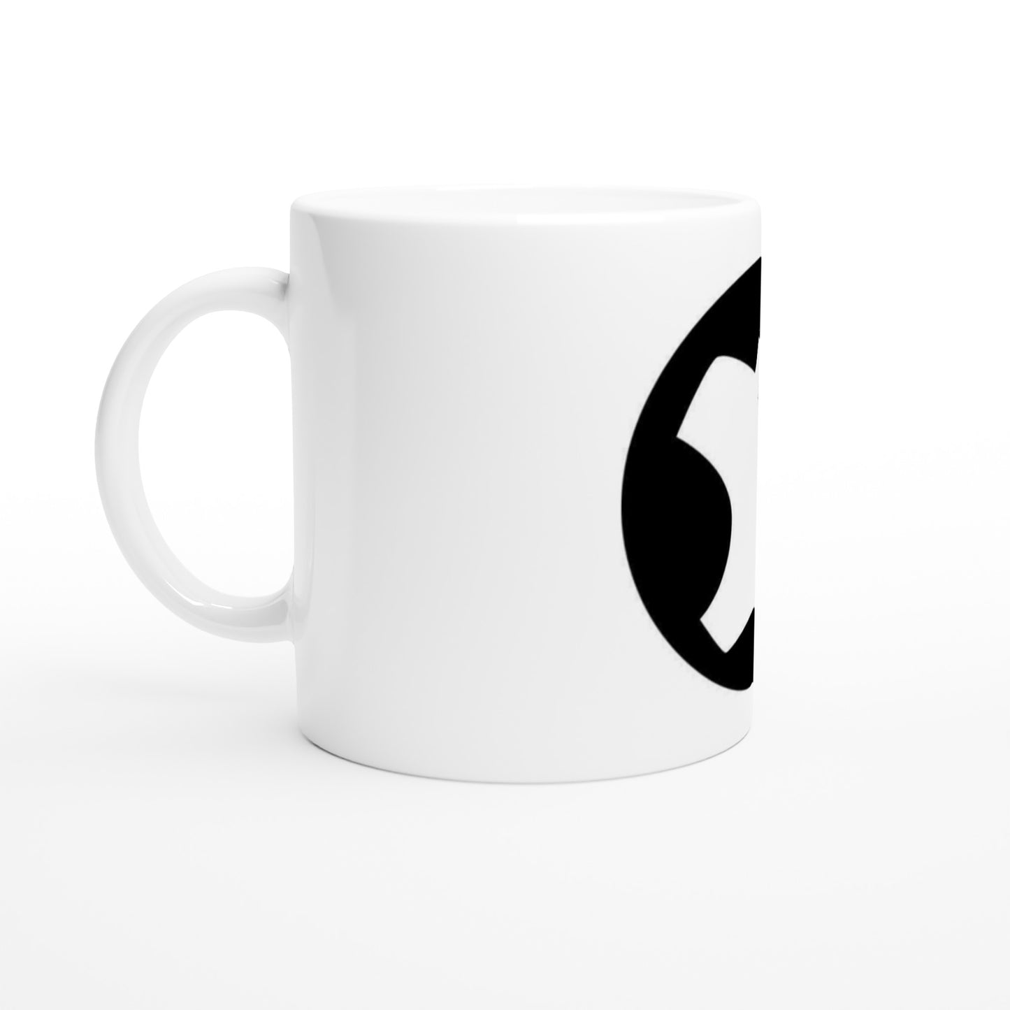 SECOND BYTE LOGO - White 11oz Ceramic Mug