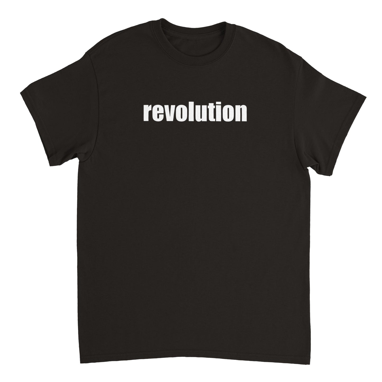 REVOLUTION - Heavyweight Unisex Crewneck T-shirt