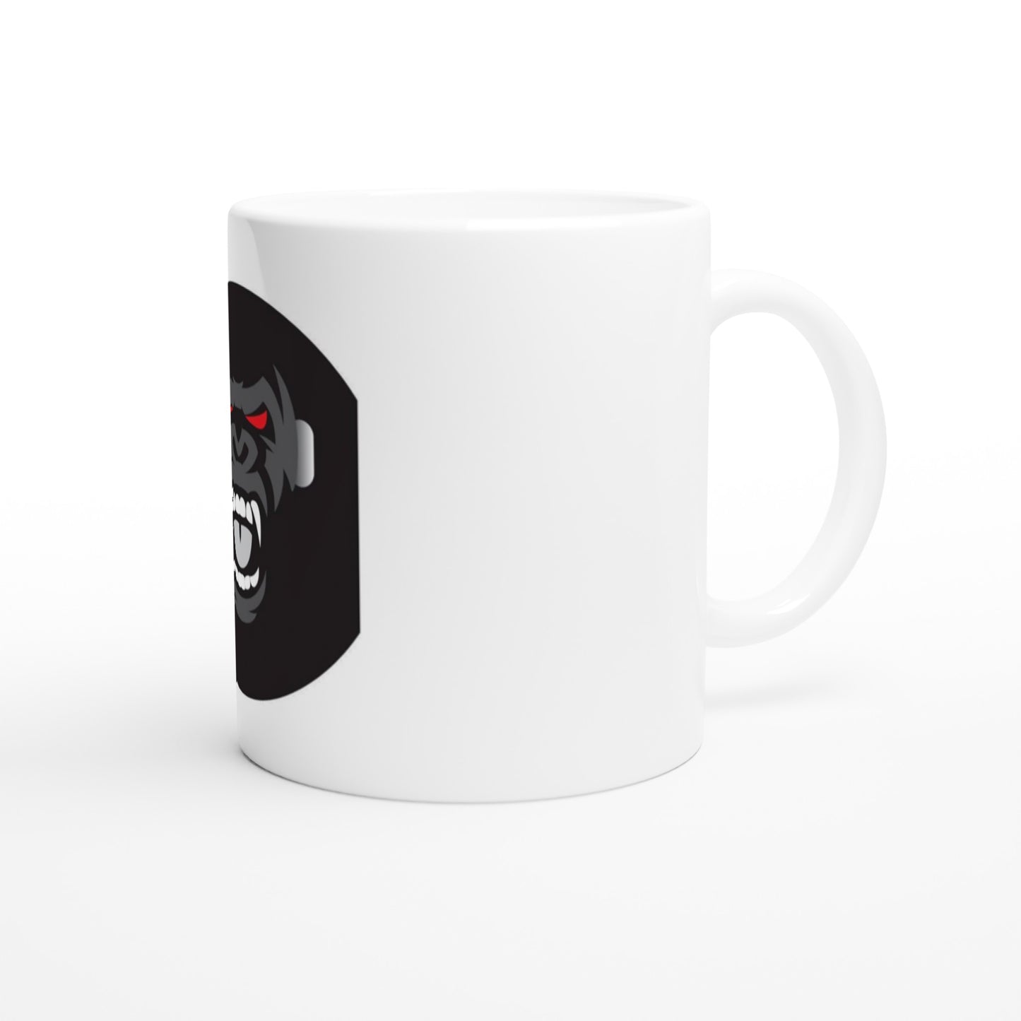 APE DJ PRIMATE - White 11oz Ceramic Mug