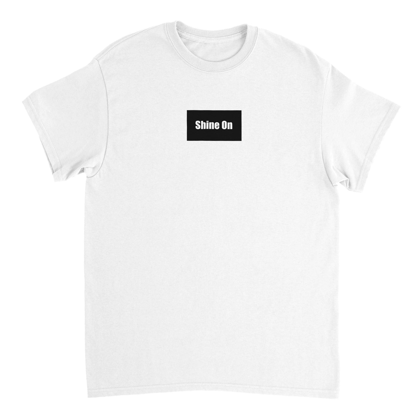 SHINE ON (POSITIVE AFFIRMATION) - Heavyweight Unisex Crewneck T-shirt