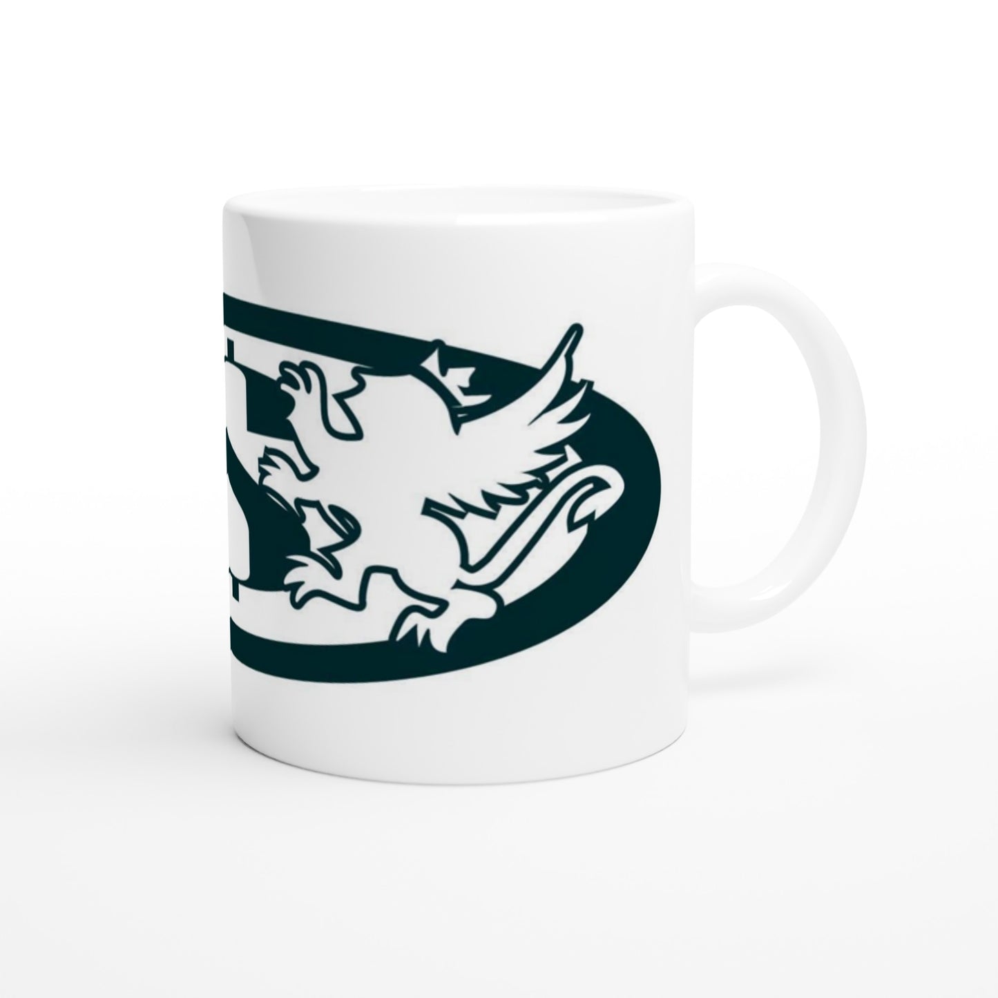 000 000 001 YOUNG MILLIONAIRES CLUB LOGO - White 11oz Ceramic Mug