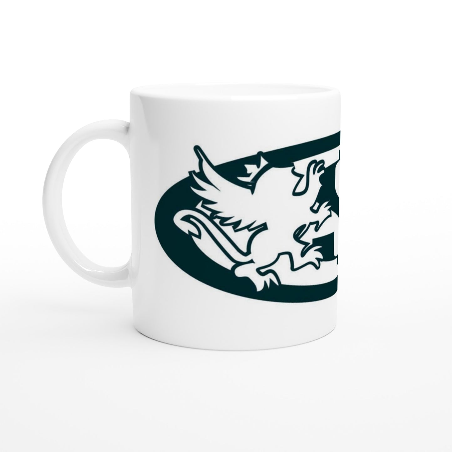 000 000 001 YOUNG MILLIONAIRES CLUB LOGO - White 11oz Ceramic Mug