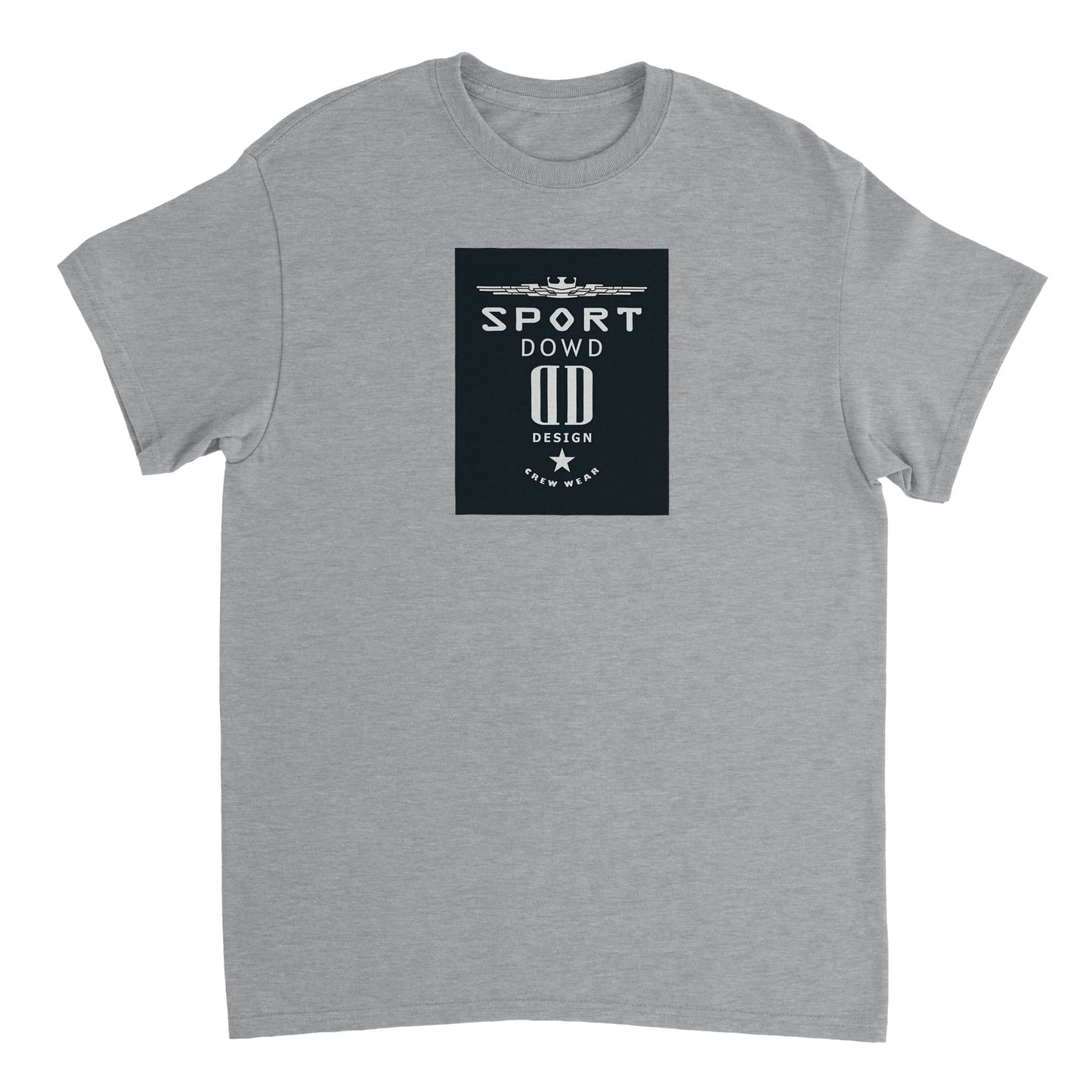 SPORT DOWD DESIGN CREW WEAR - Heavyweight Unisex Crewneck T-shirt