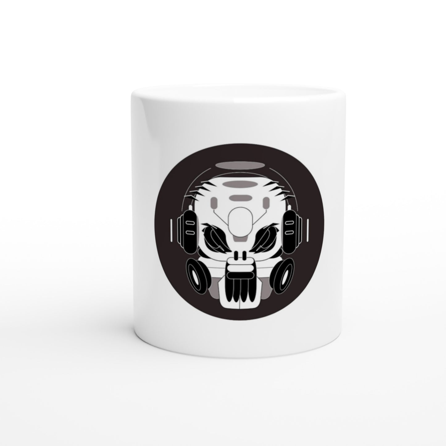 THE CYBORG - White 11oz Ceramic Mug