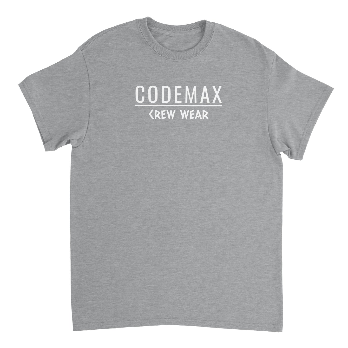 CODEMAX CREW WEAR - Heavyweight Unisex Crewneck T-shirt