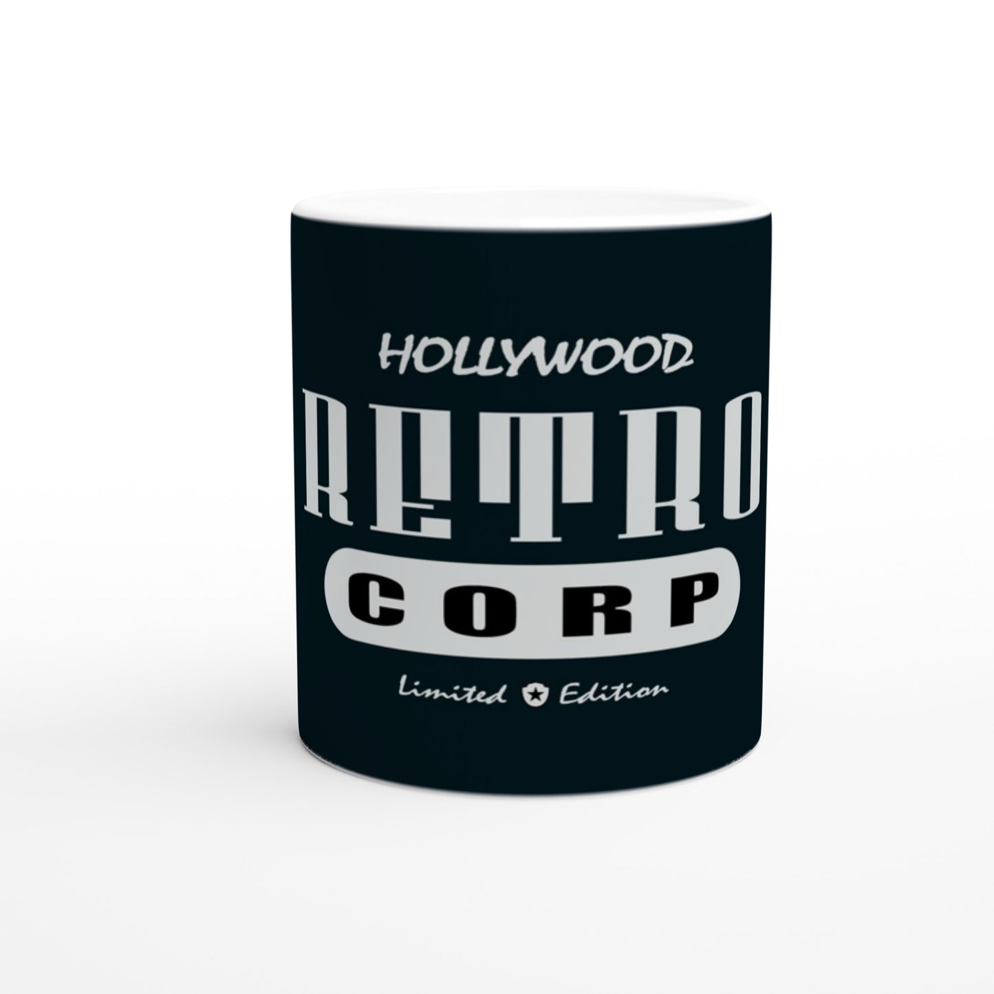 HOLLYWOOD RETRO CORP - White 11oz Ceramic Mug