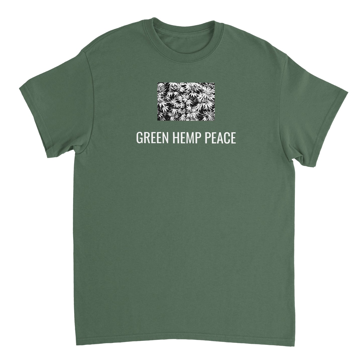 GHP HEMP PHOTOGRAPH - Heavyweight Unisex Crewneck T-shirt