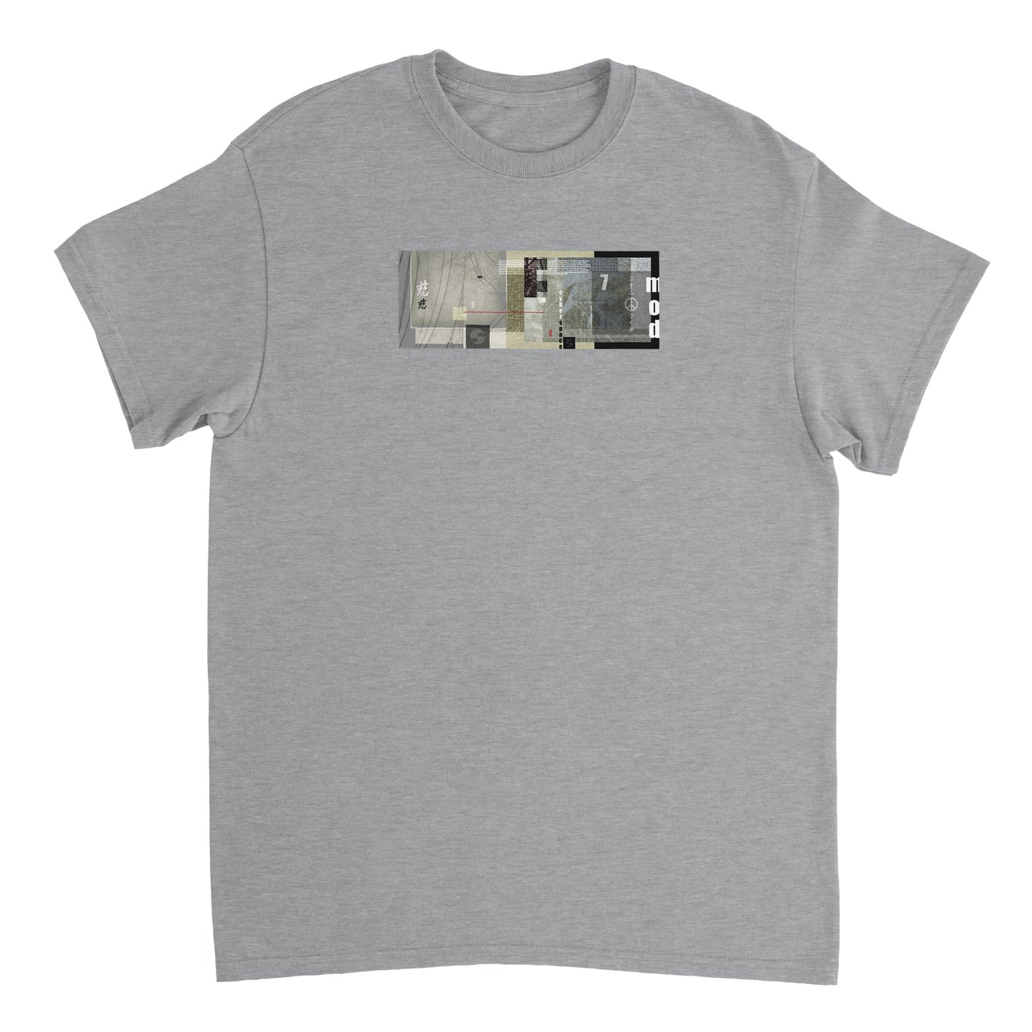 CYBER SPACE TECHNO MOD - Heavyweight Unisex Crewneck T-shirt