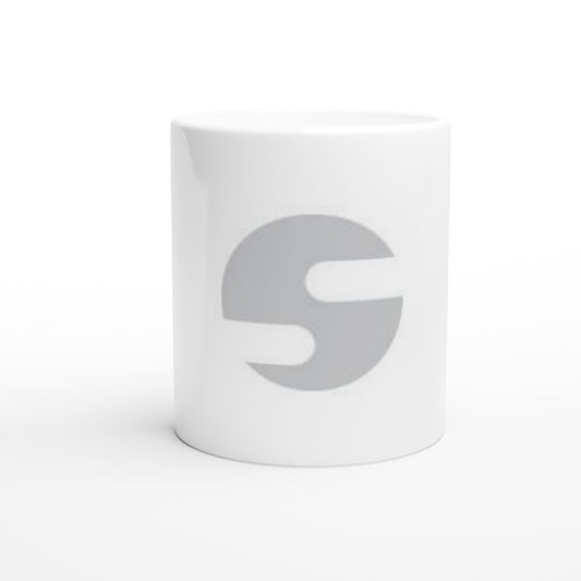 SPACEJET STUDIO LOGO - White 11oz Ceramic Mug