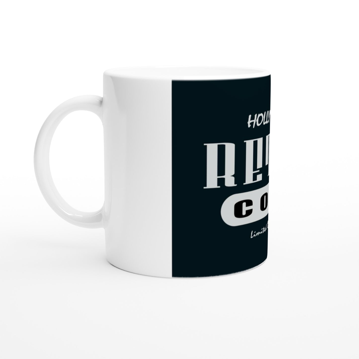 HOLLYWOOD RETRO CORP - White 11oz Ceramic Mug