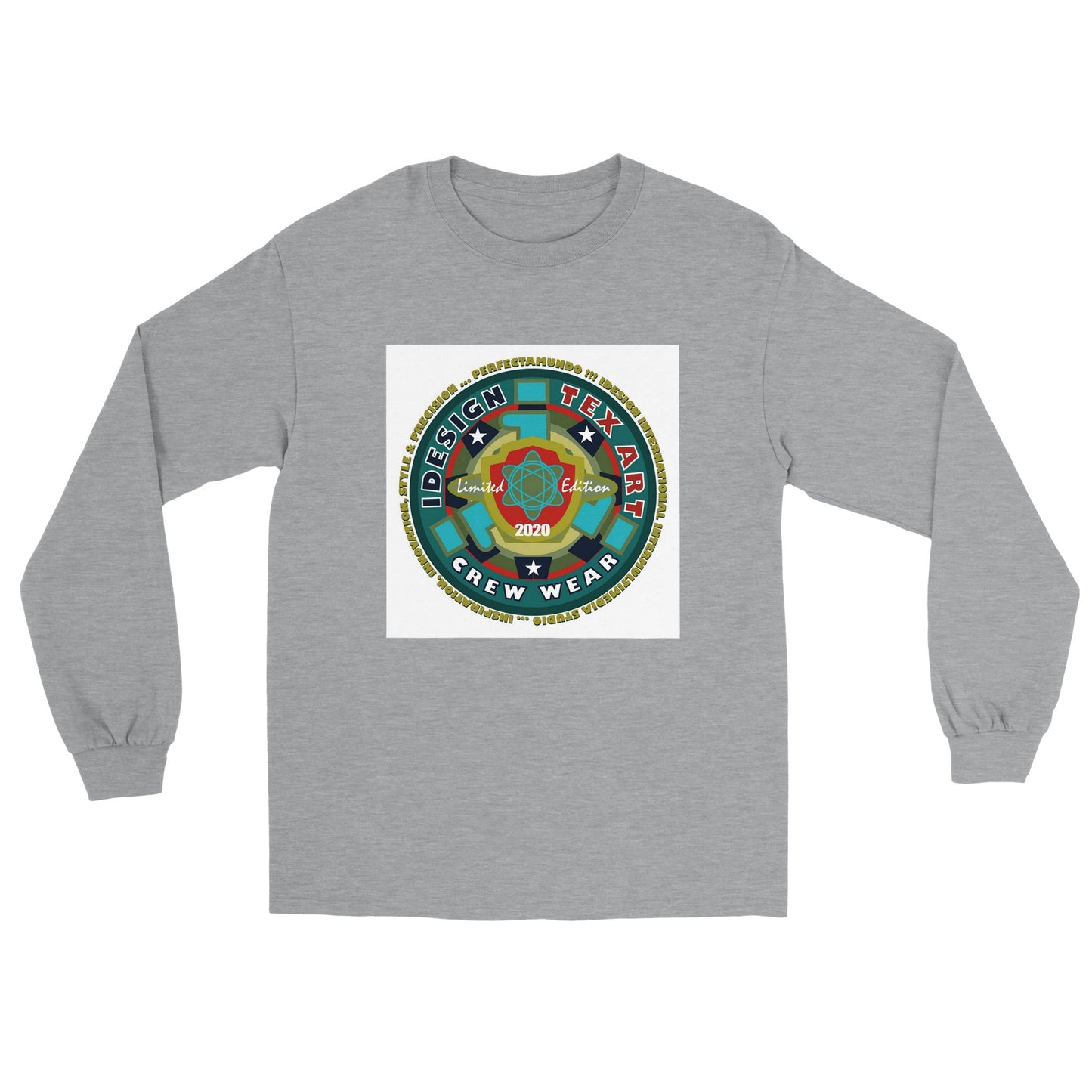 IDESIGN TEX ART CREW WEAR - Classic Unisex Longsleeve T-shirt