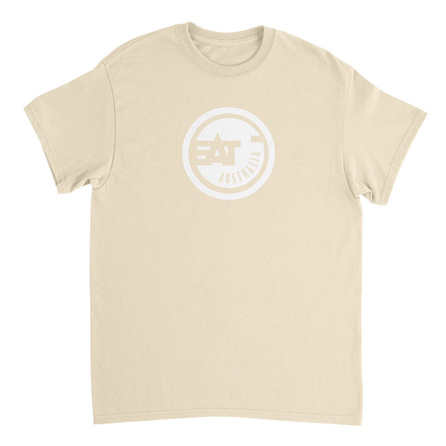 EAT AUSTRALIA LOGO 2.0 - Heavyweight Unisex Crewneck T-shirt