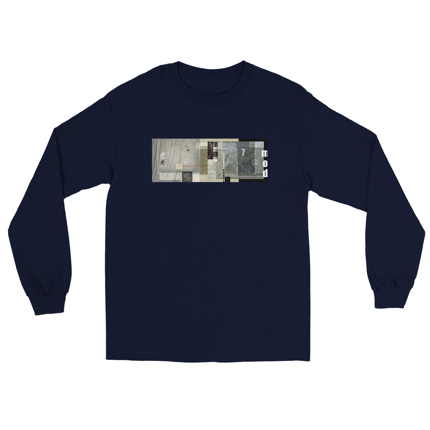 CYBER SPACE ECO MOD - Classic Unisex Longsleeve T-shirt