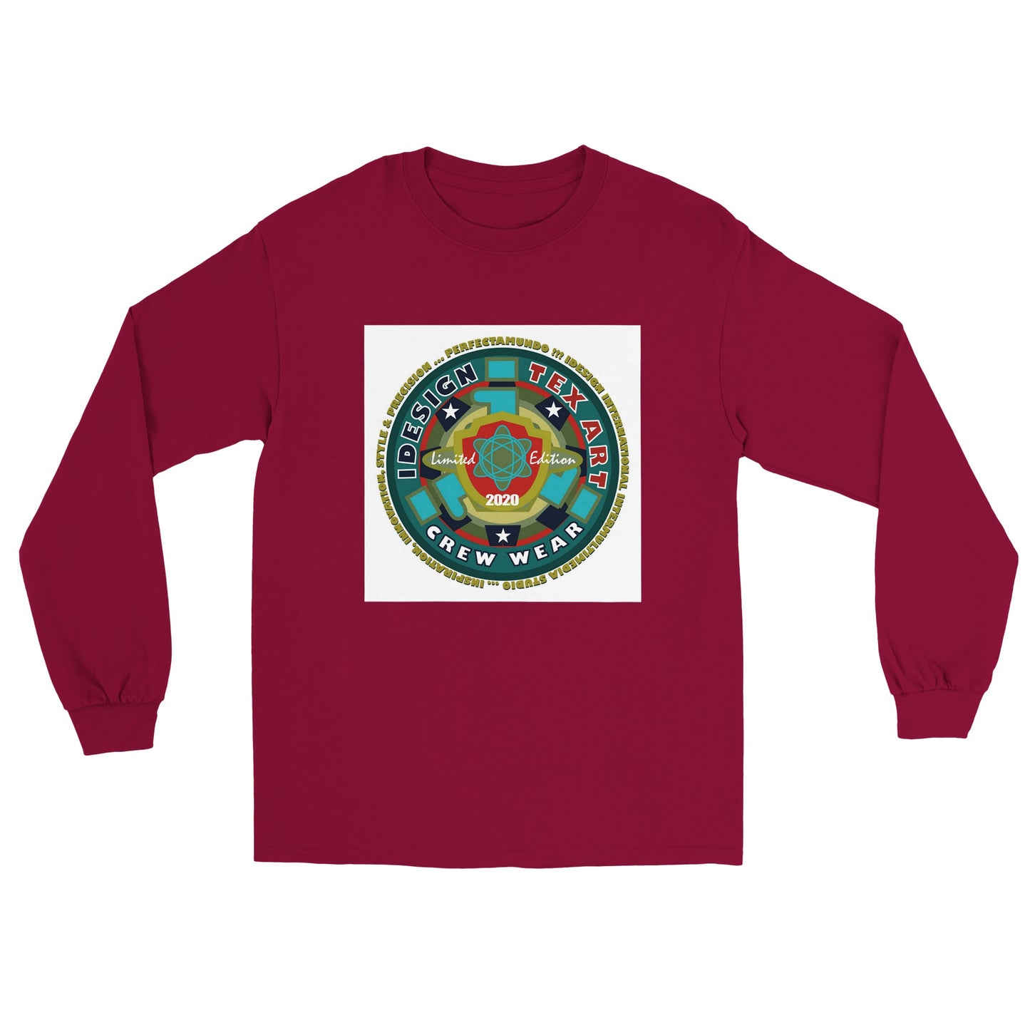 IDESIGN TEX ART CREW WEAR - Classic Unisex Longsleeve T-shirt